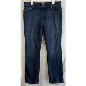 LL Bean Favorite Fit Blue Jeans Women's Size 16MT